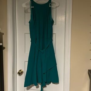 She + Sky green tank dress